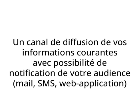 Diffusez vos news